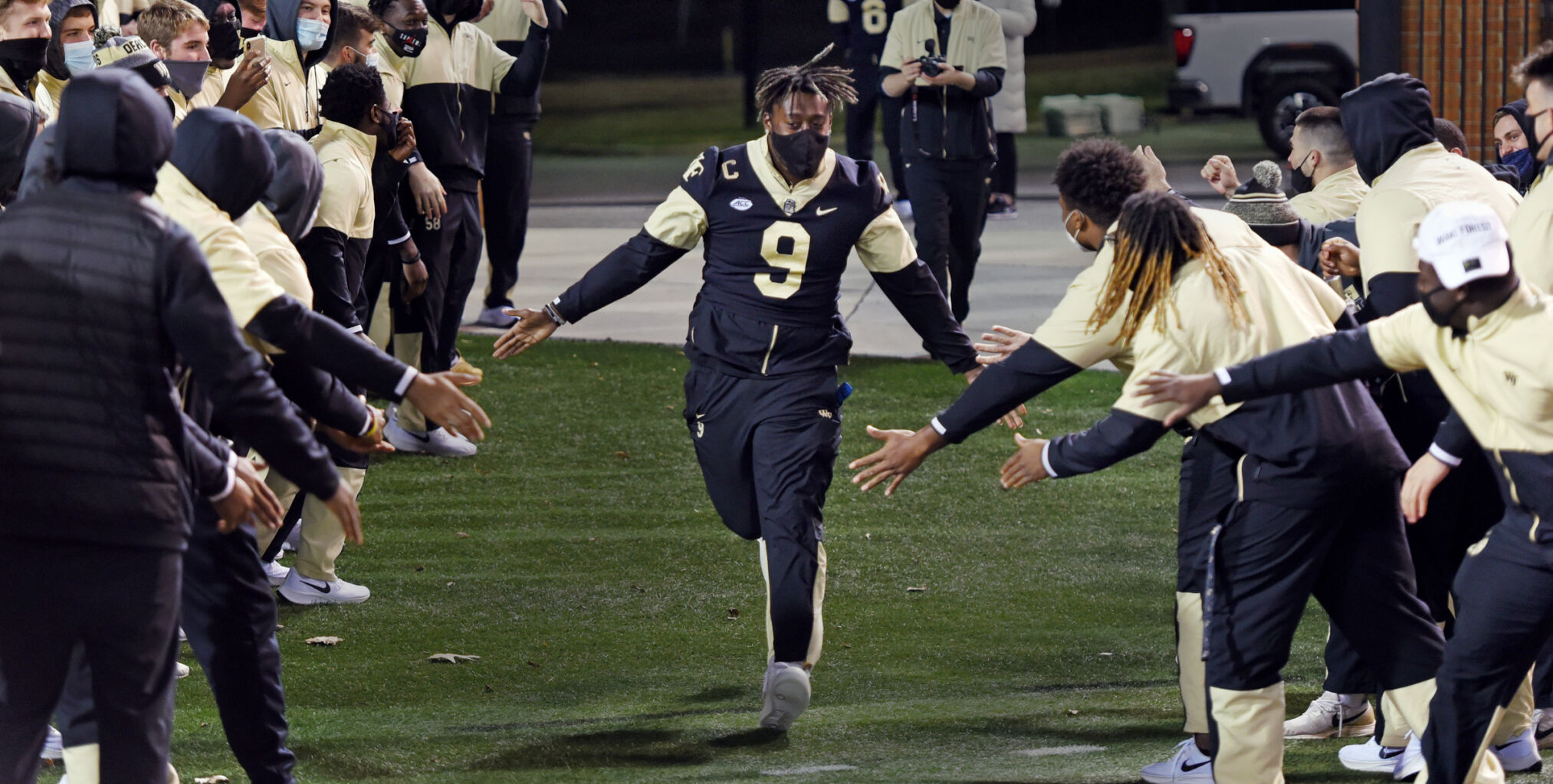Wake Forest football senior night